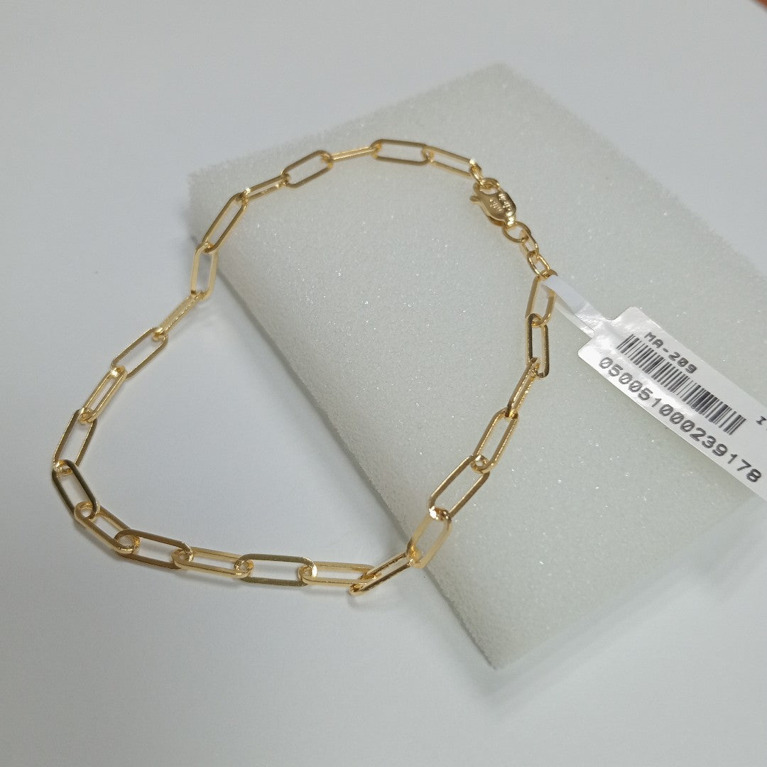 PULSERAS CABALLERO ORO 14K 3.7 (NUEVO)