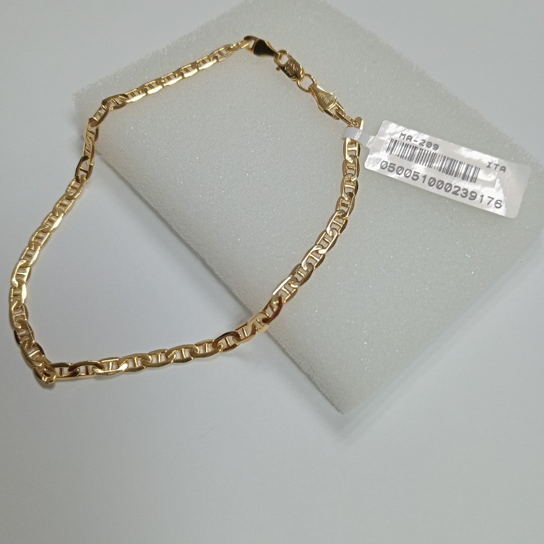 PULSERAS CABALLERO GUCCHI ORO 14K 4.4 (NUEVO)