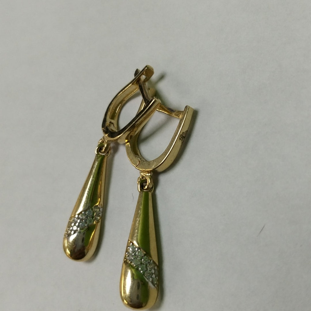 BROQUELES ORO 14K 2.5 (NUEVO)