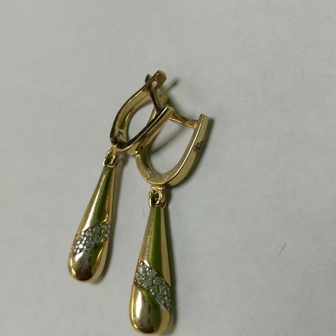 BROQUELES ORO 14K 2.5 (NUEVO)
