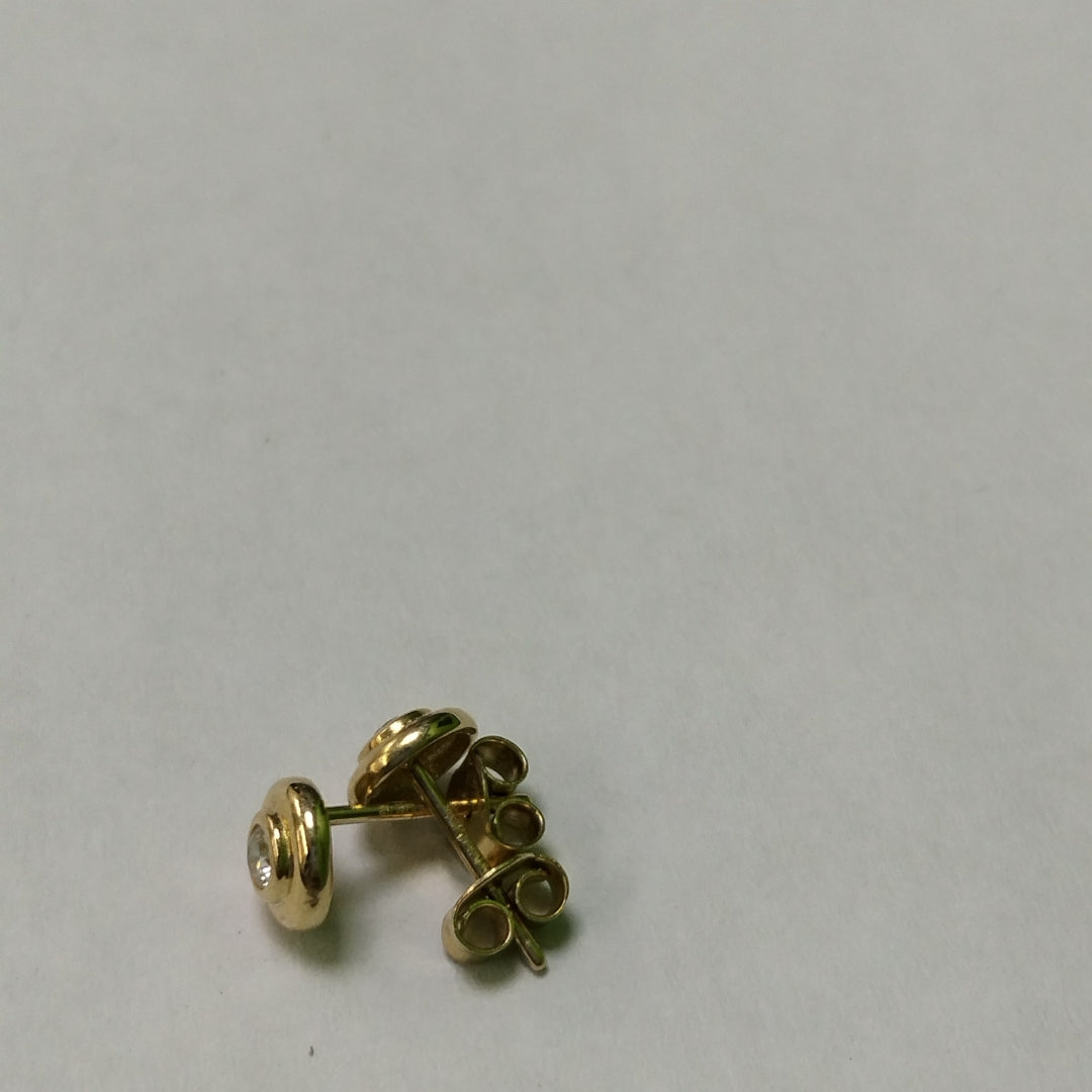 BROQUELES ORO 14K 1.2 (NUEVO)