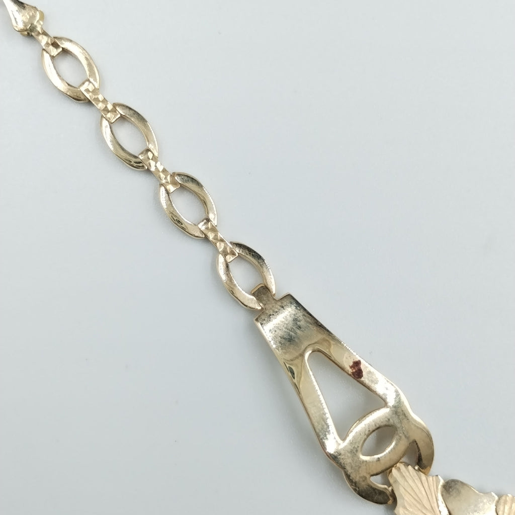PULSERAS DAMA ORO 14K 9 (NUEVO)