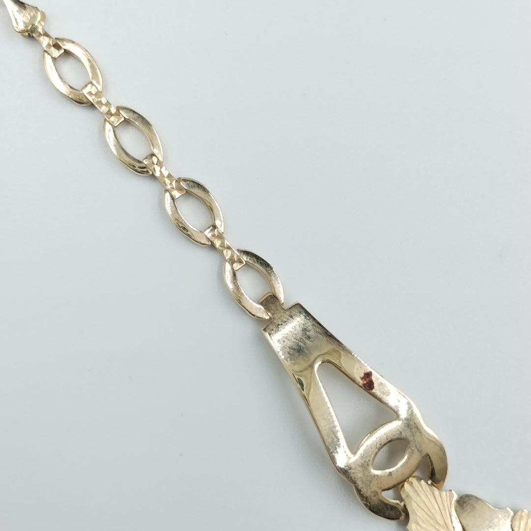 PULSERAS DAMA ORO 14K 9 (NUEVO)