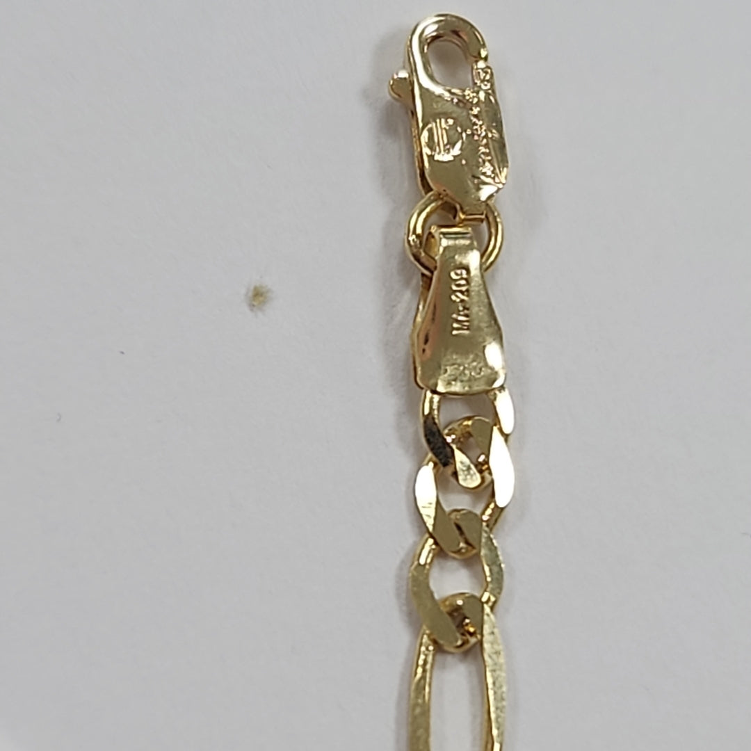 PULSERAS CABALLERO CARTIER 3*1 AMARILLA ORO 14K 2.9 (NUEVO)