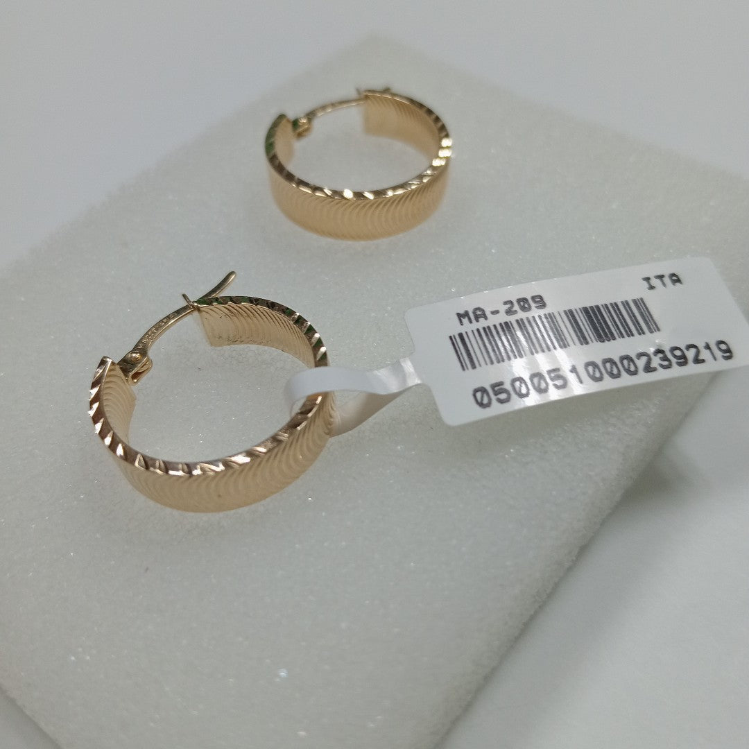 ARRACADAS ORO 14K 2.2 (NUEVO)