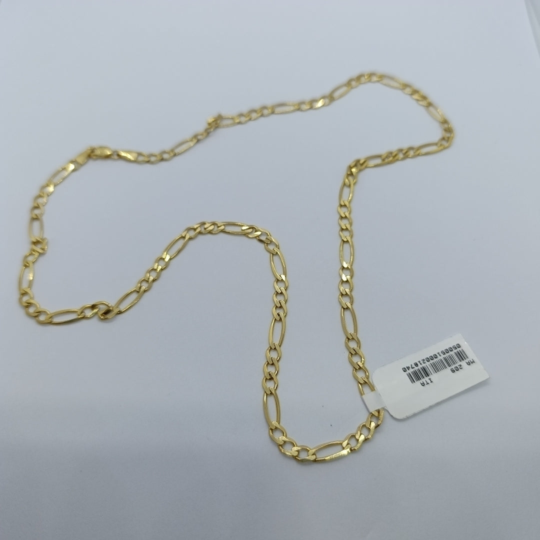 CADENAS CARTIER 3*1 AMARILLA ORO 10K 10.2 (NUEVO)