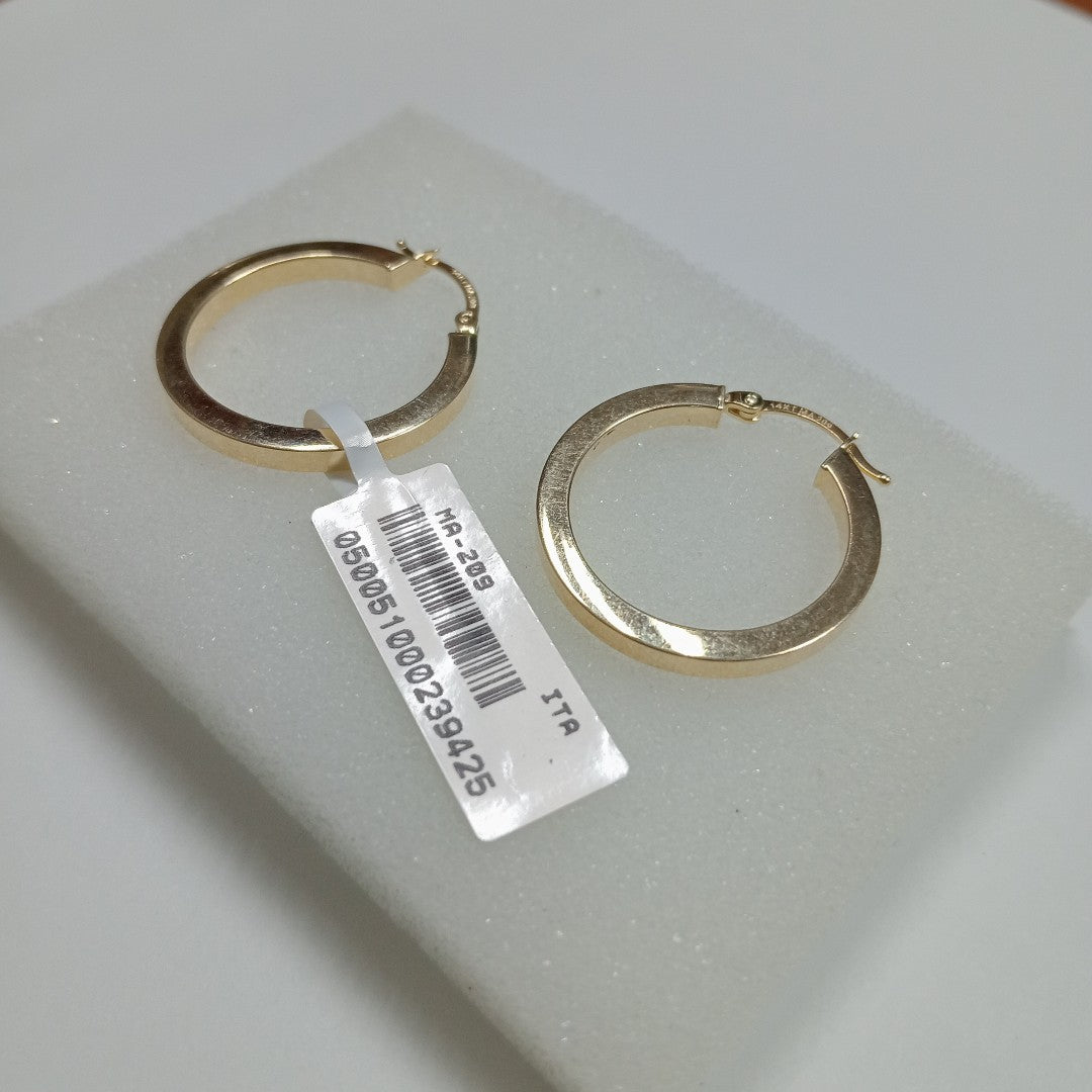 ARRACADAS ORO 14K 2.6 (NUEVO)