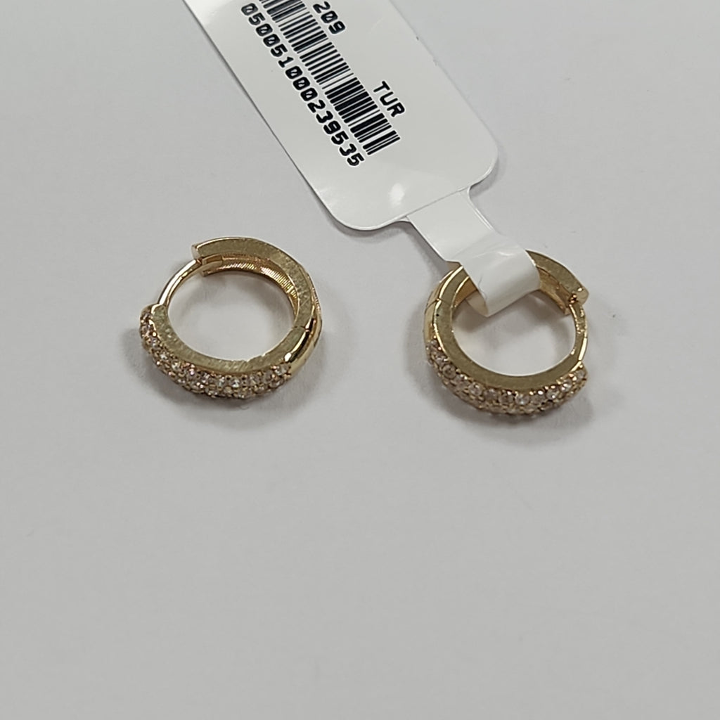 HUGGIES ORO 14K 2.1 (NUEVO)