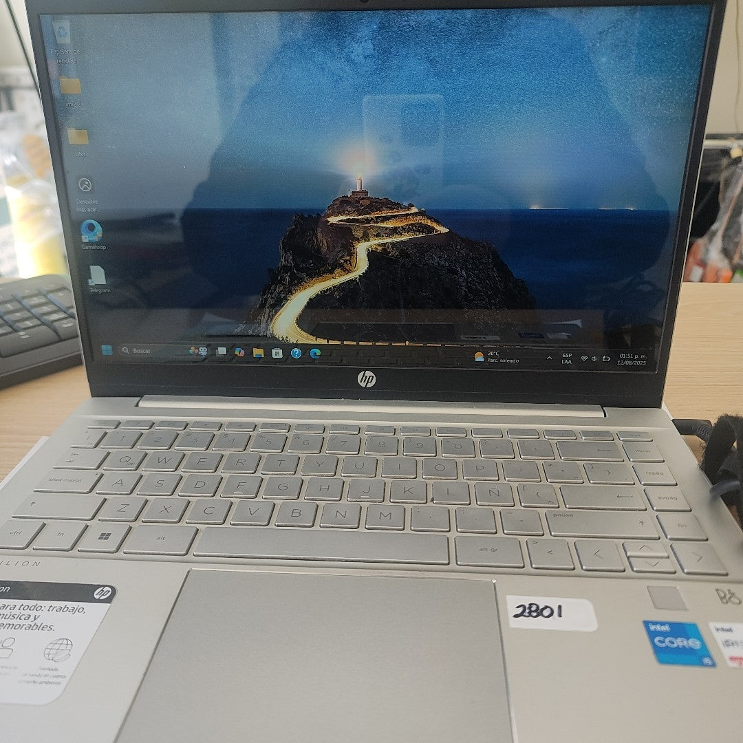 LAPTOP HP PAVILION 14-DV2006LA (2022) 512 GB SSD 8 GB RAM (SEMINUEVO)