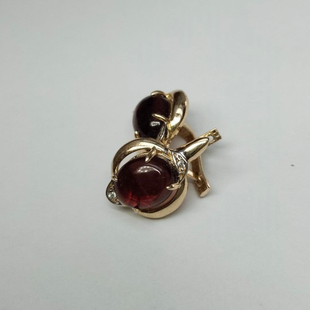 BROQUELES ORO 14K 5 (NUEVO)
