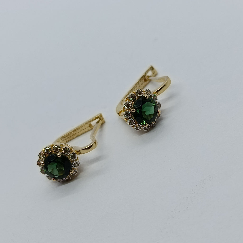 BROQUELES ORO 14K 3.8 (NUEVO)
