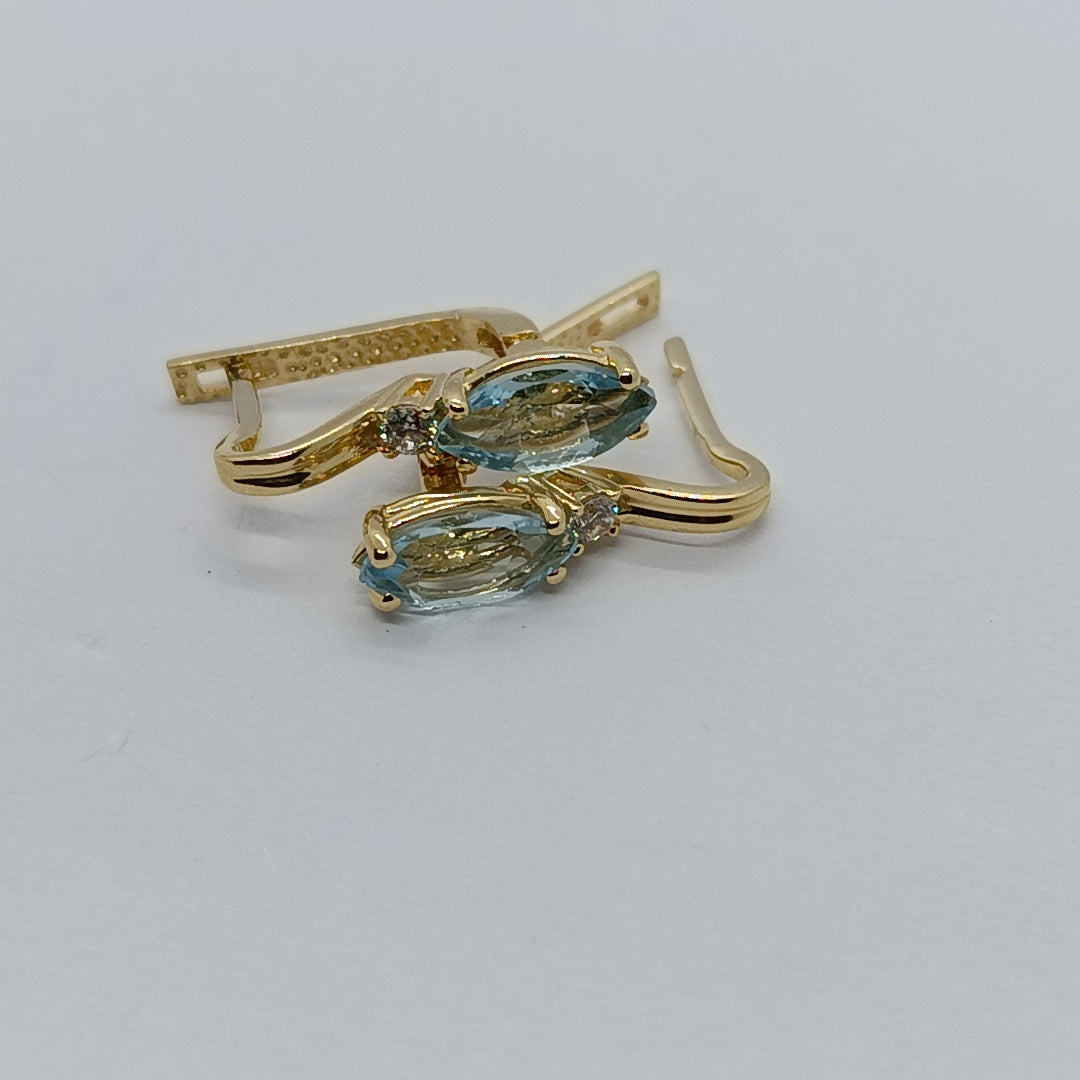 BROQUELES ORO 14K 3.7 (NUEVO)