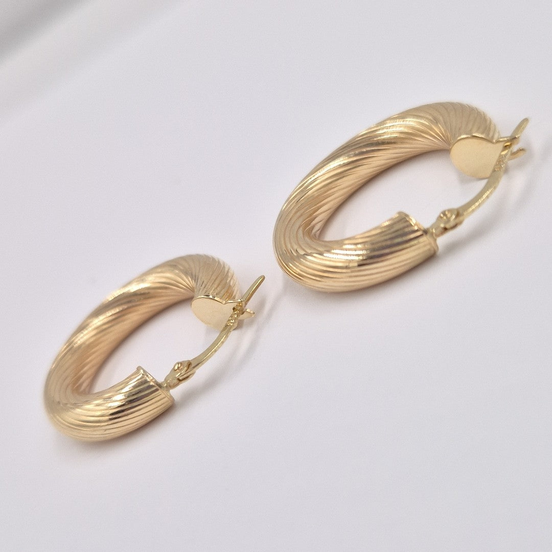 ARRACADAS ORO 14K 3.1 (NUEVO)