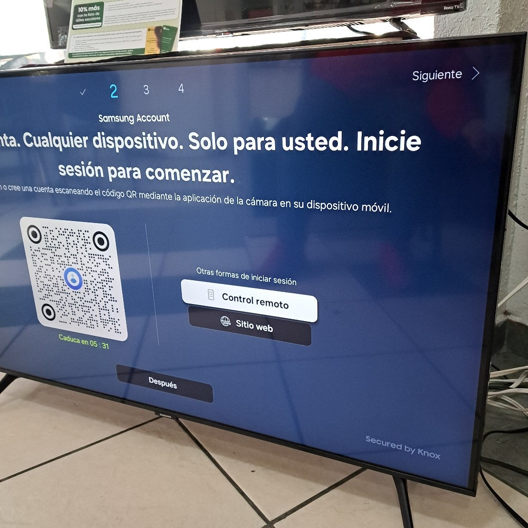 PANTALLA SAMSUNG UN43CU7010F (2023) 43" LED 4K (SEMINUEVO)