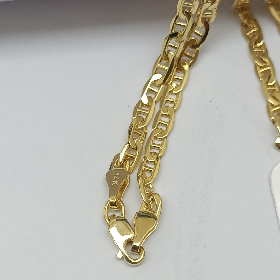 CADENAS GUCHI ORO 14K 12 (NUEVO)