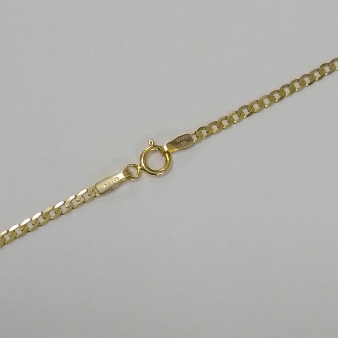CADENAS BARBADA AMARILLA ORO 10K 2.8 (NUEVO)