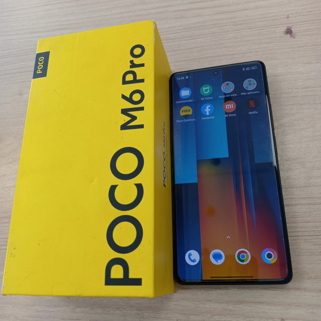 CELULAR XIAOMI POCO M6 PRO 2312FPCA6G (2024) 256 GB 8 GB RAM (SEMINUEVO)