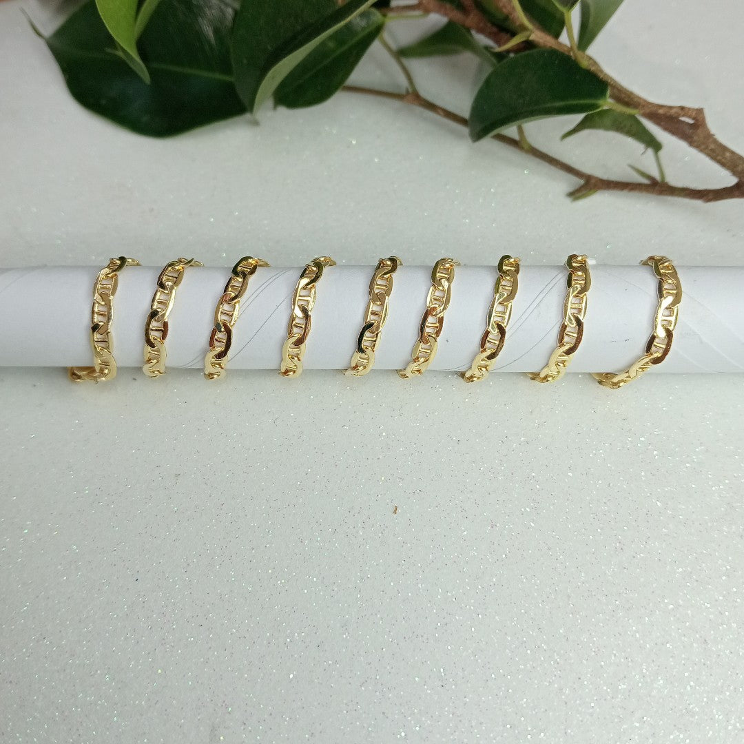CADENAS GUCHI ORO 14K 10.1 (NUEVO)