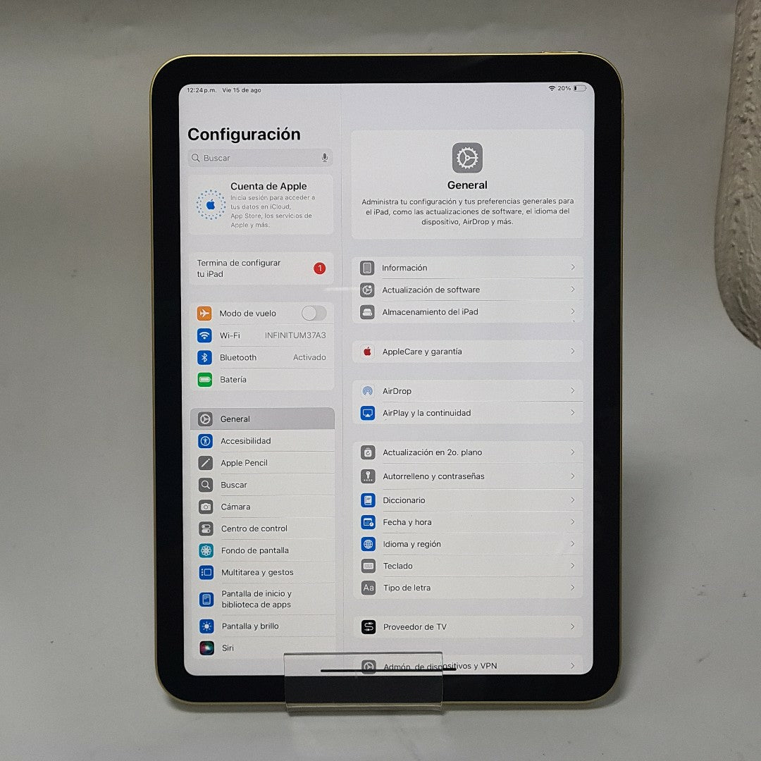 TABLETA APPLE IPAD 10 A2696 64 GB 4 GB RAM (SEMINUEVO)