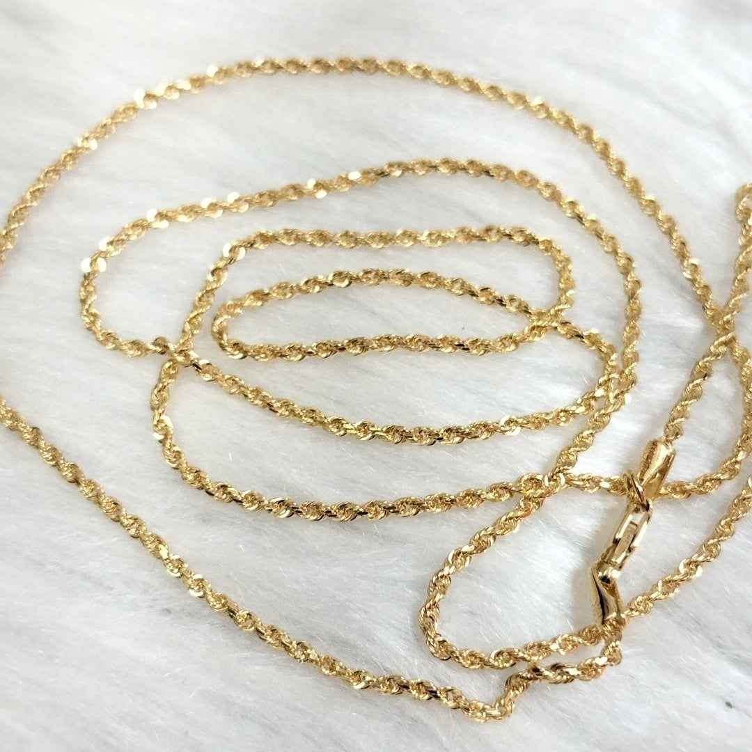 CADENAS TORSAL ORO 14K 5 (NUEVO)