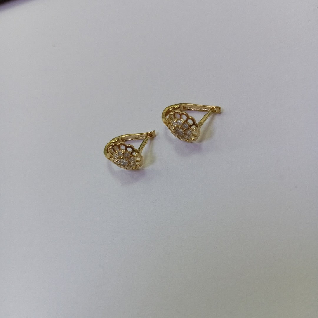BROQUELES ORO 14K 1.2 (NUEVO)