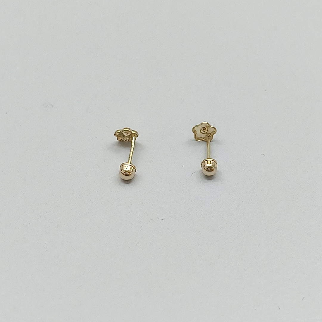 BROQUELES ORO 14K 1 (NUEVO)