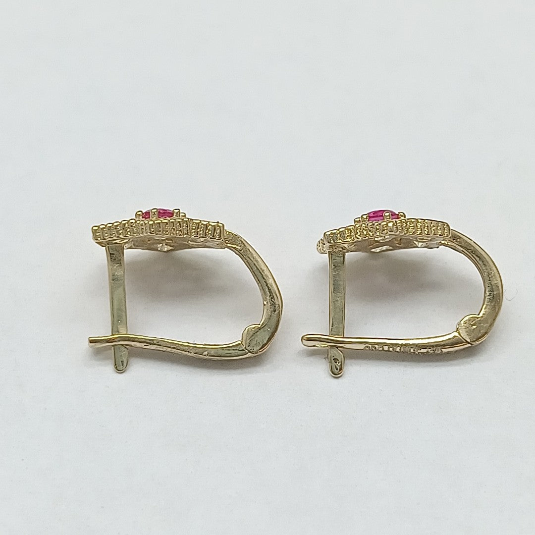 BROQUELES ORO 14K 1.3 (NUEVO)