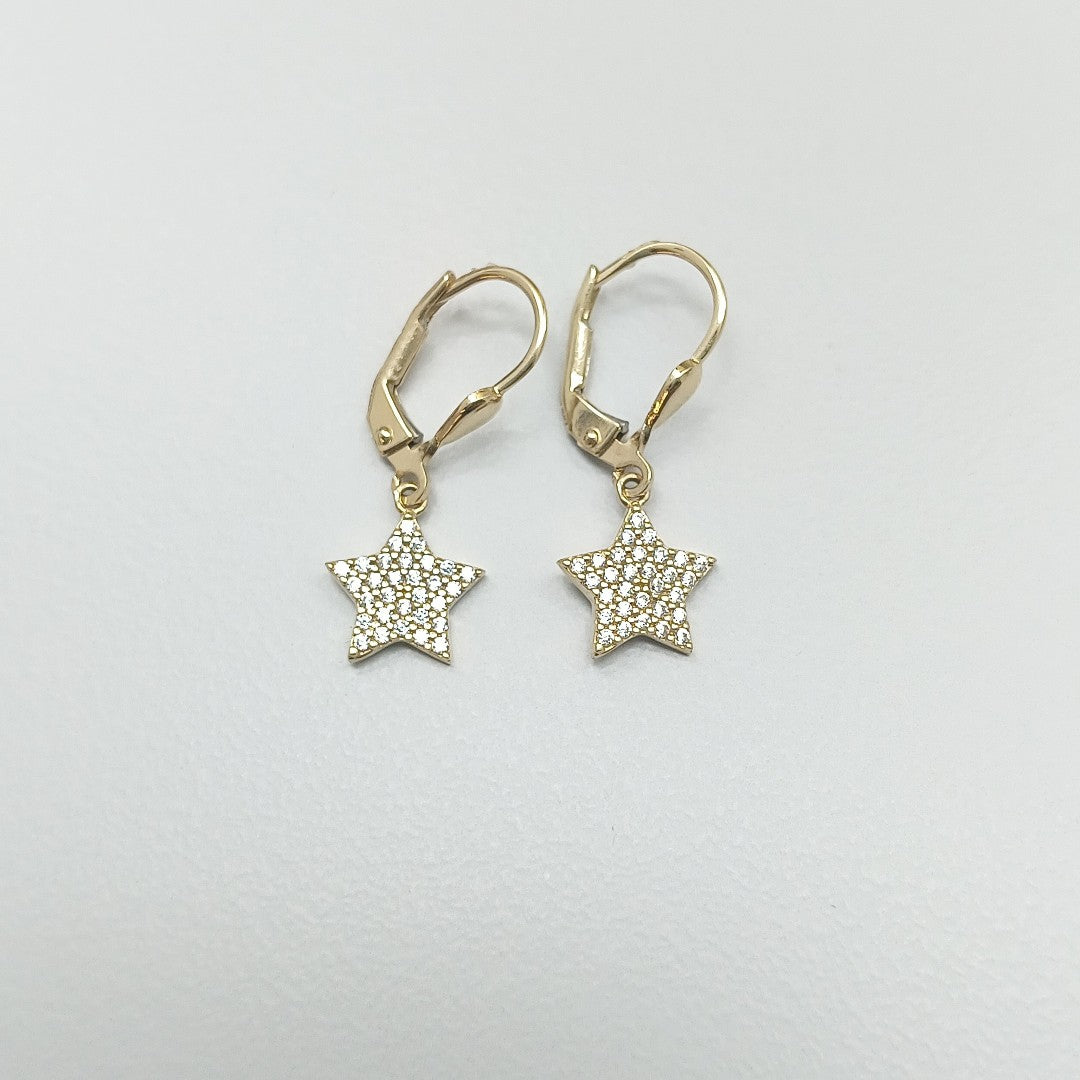 BROQUELES ORO 14K 1.9 (NUEVO)