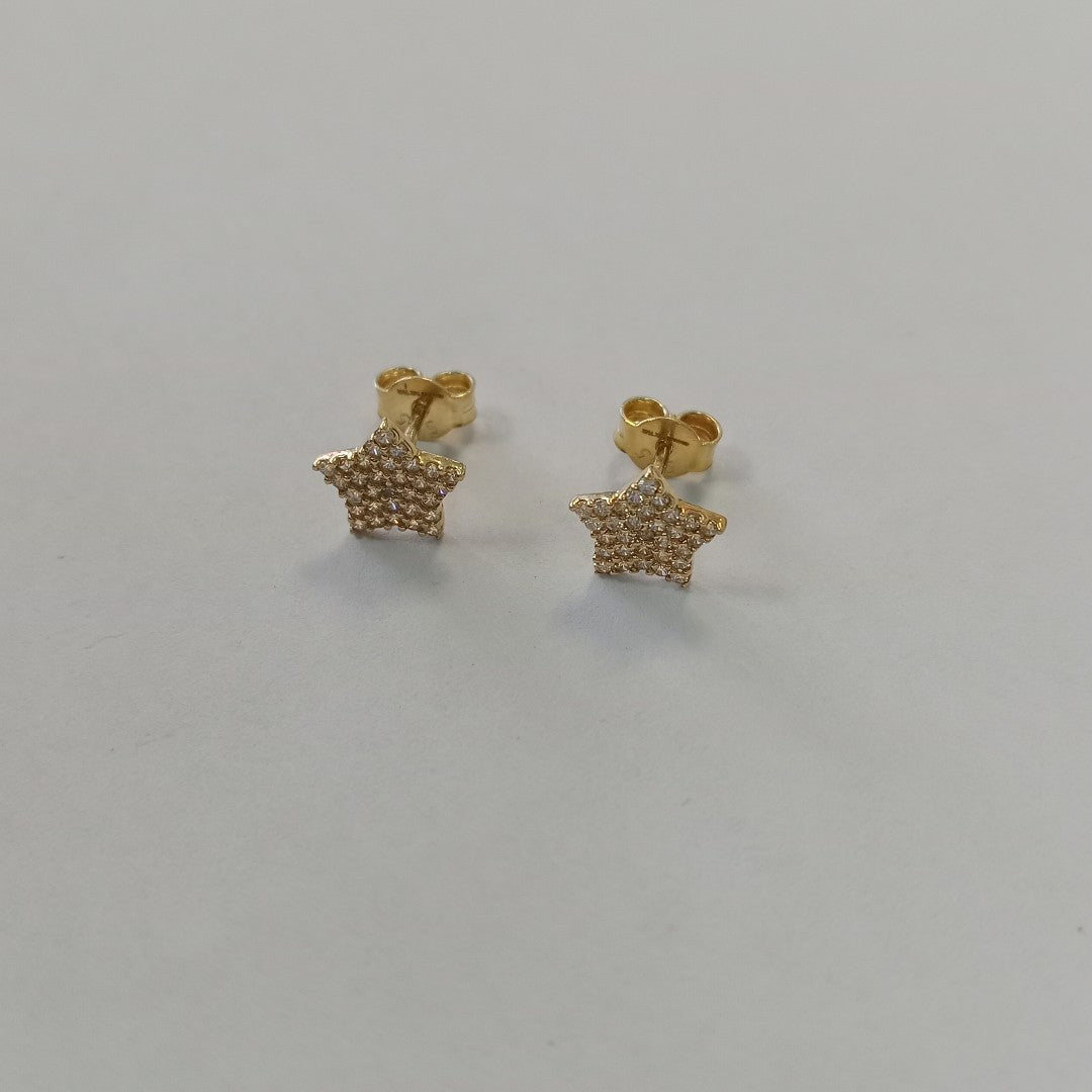 BROQUELES ORO 14K 1.2 (NUEVO)