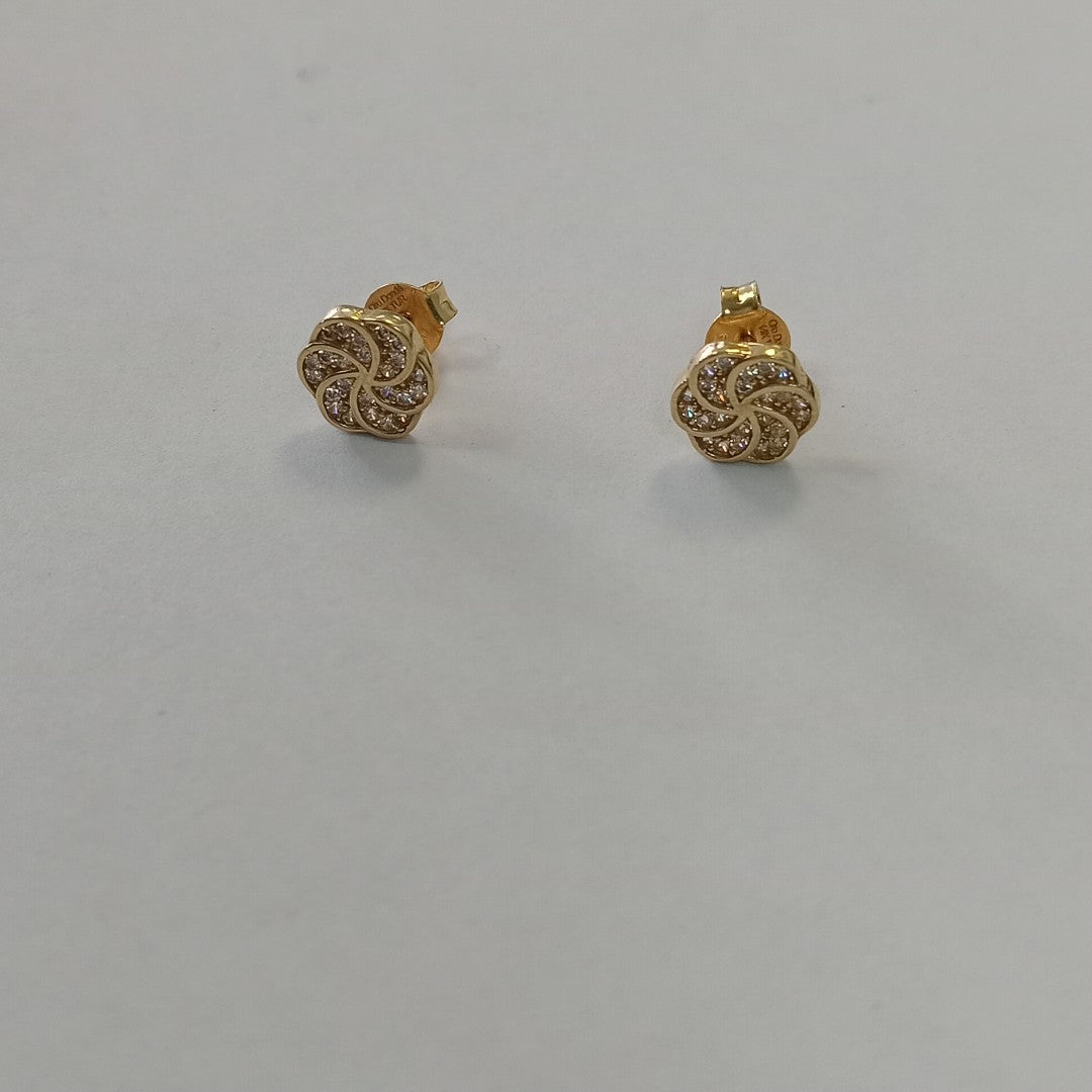 BROQUELES ORO 14K 1.6 (NUEVO)