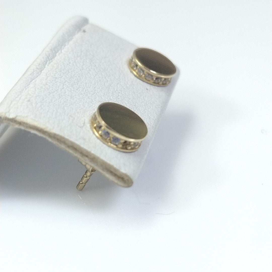 BROQUELES ORO 14K 1.5 (NUEVO)