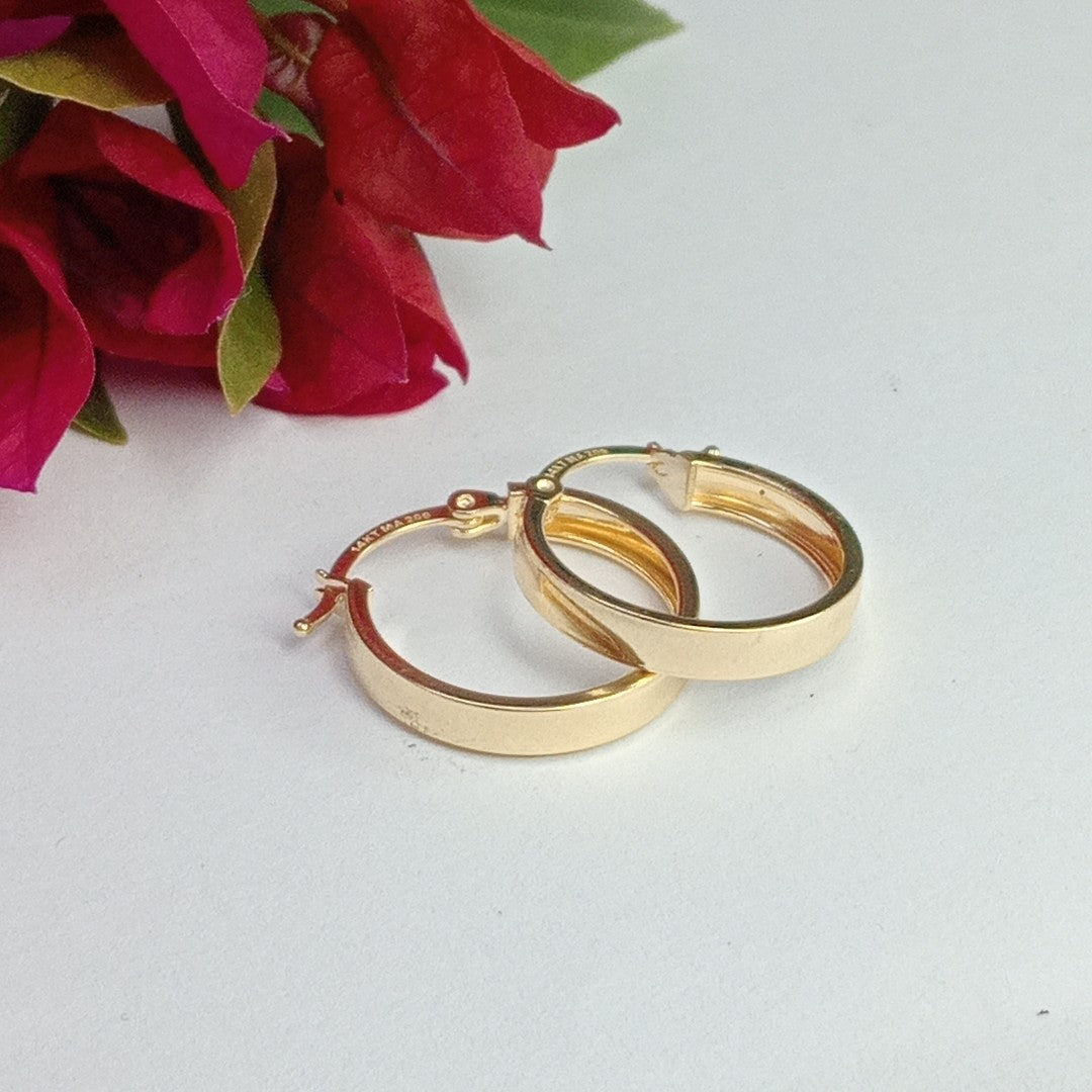 ARRACADAS ORO 14K 1.4 (NUEVO)