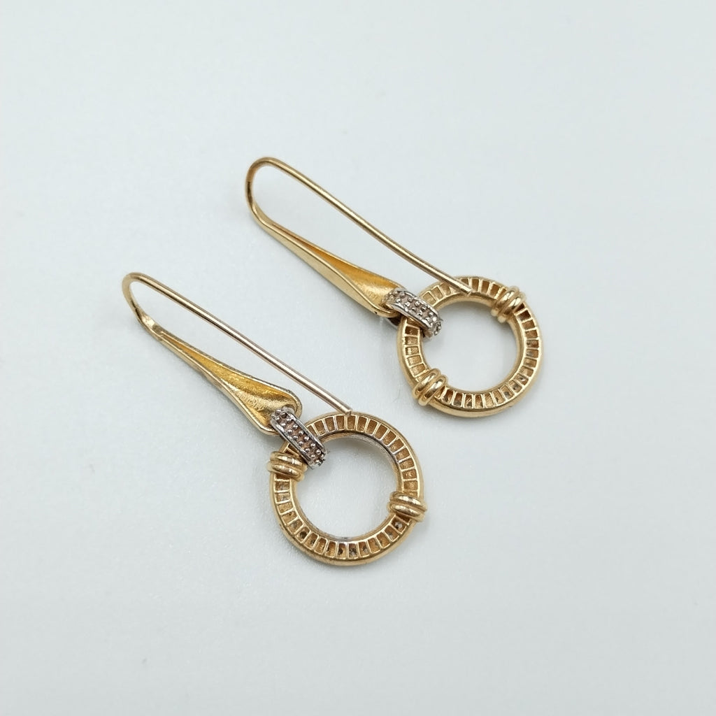 BROQUELES ORO 14K 4.1 (NUEVO)