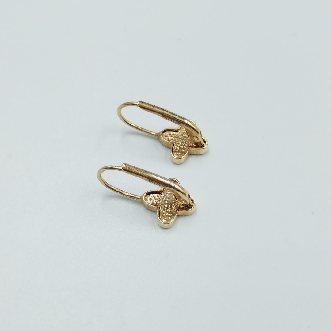 BROQUELES ORO 14K 1.8 (NUEVO)