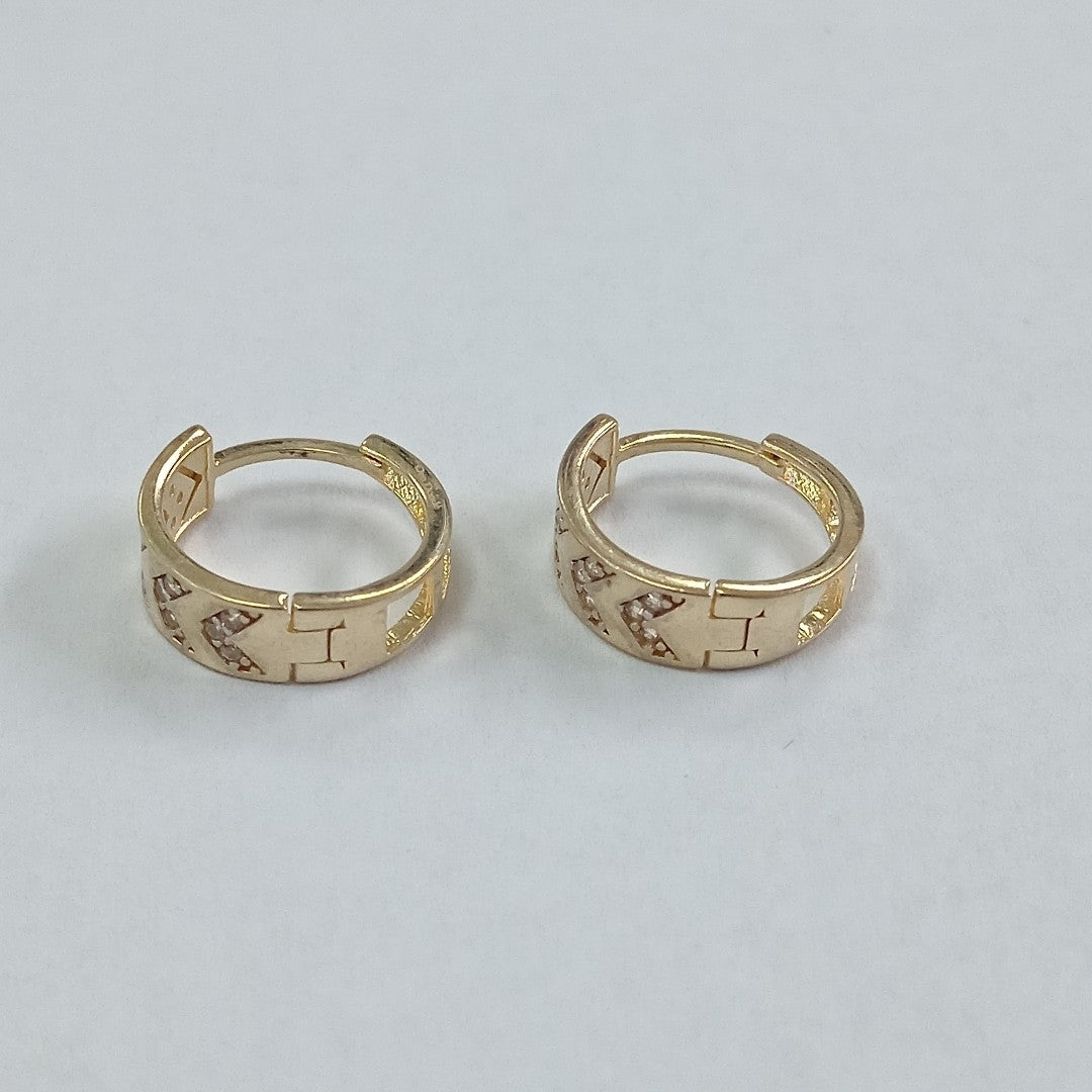 HUGGIES ORO 14K 2.5 (NUEVO)