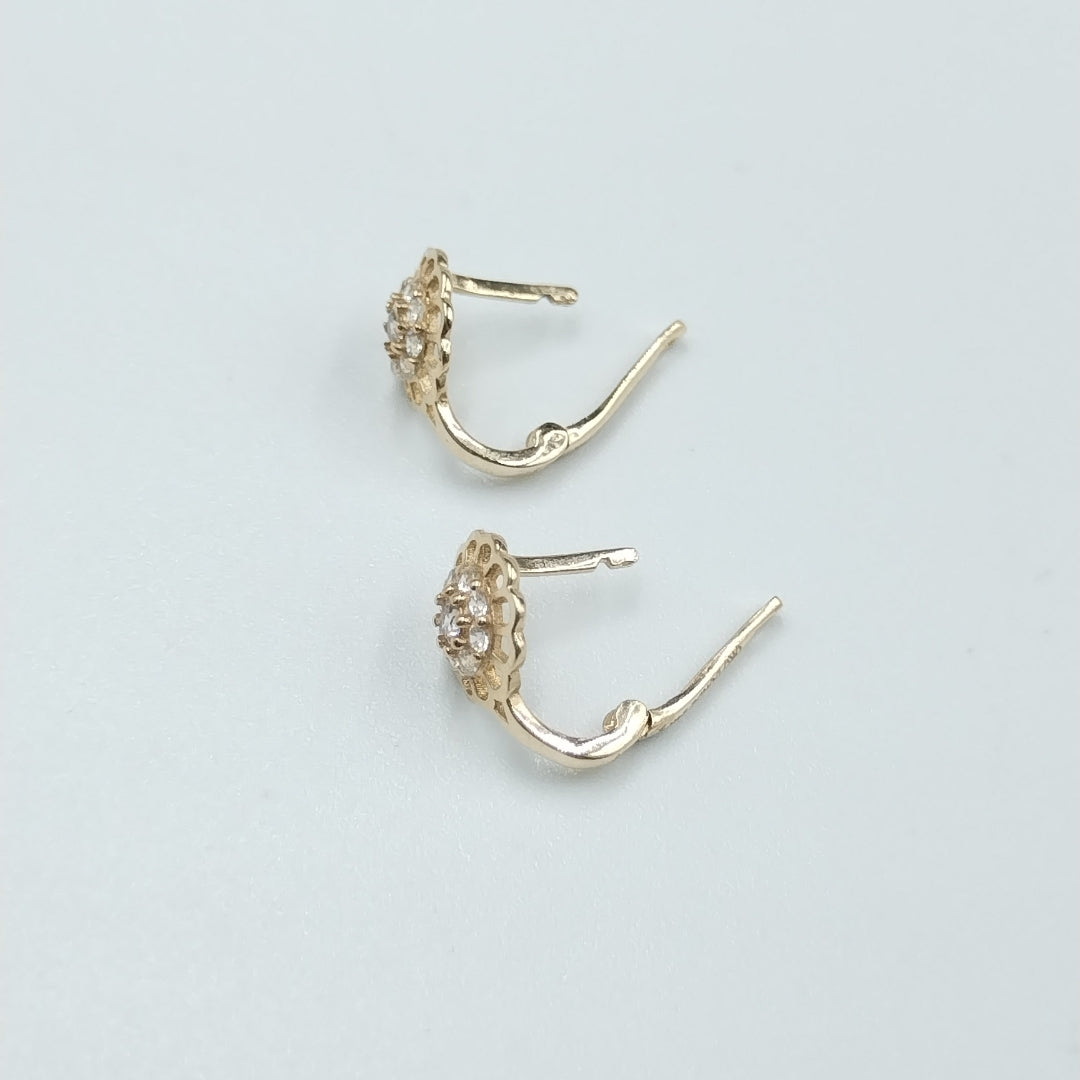 BROQUELES ORO 14K 1.1 (NUEVO)