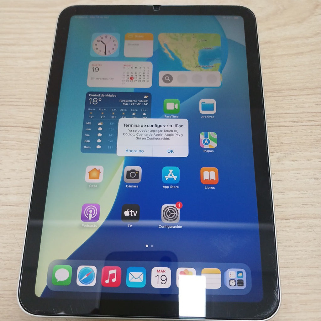 TABLETA APPLE IPAD MINI 6 A2567 256 GB 4 GB RAM (SEMINUEVO)