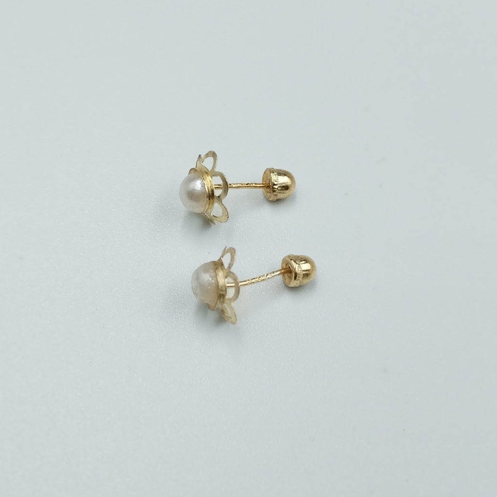 BROQUELES ORO 14K 1 (NUEVO)