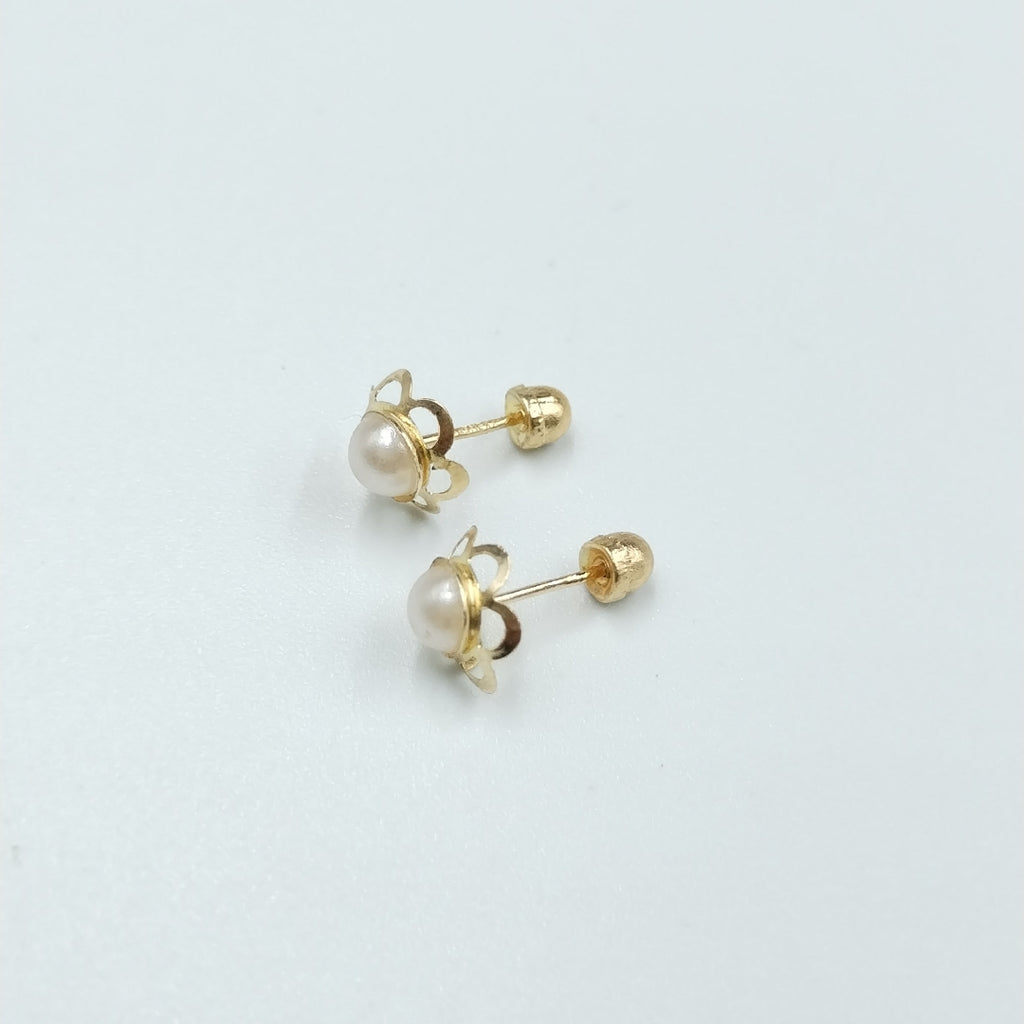 BROQUELES ORO 14K 1 (NUEVO)