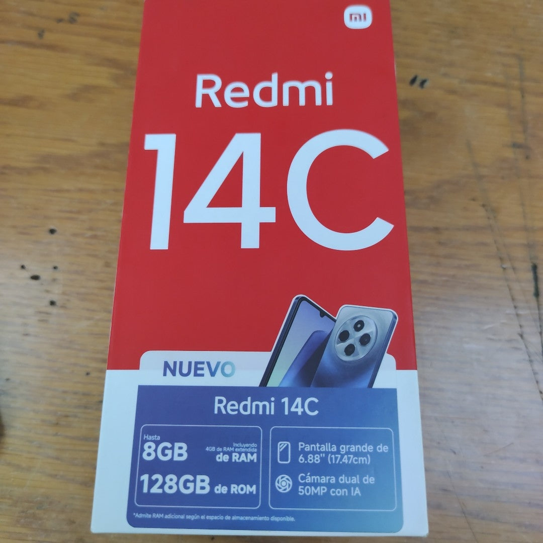 CELULAR XIAOMI REDMI 14C 2409BRN2CL (2024) 128 GB 4 GB RAM (SEMINUEVO)