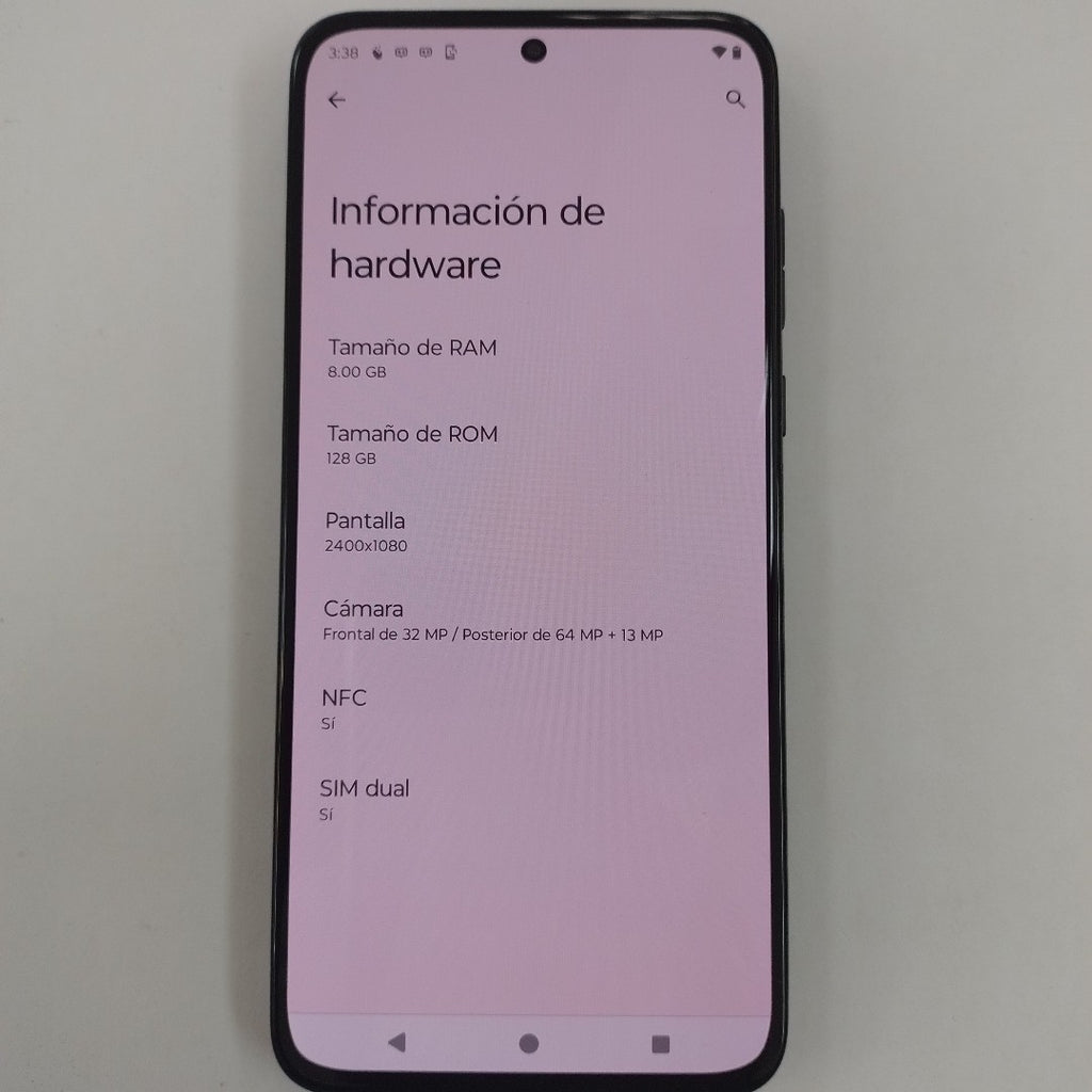 CELULAR MOTOROLA EDGE 30 NEO XT2245-1 128 GB 8 GB RAM (SEMINUEVO)