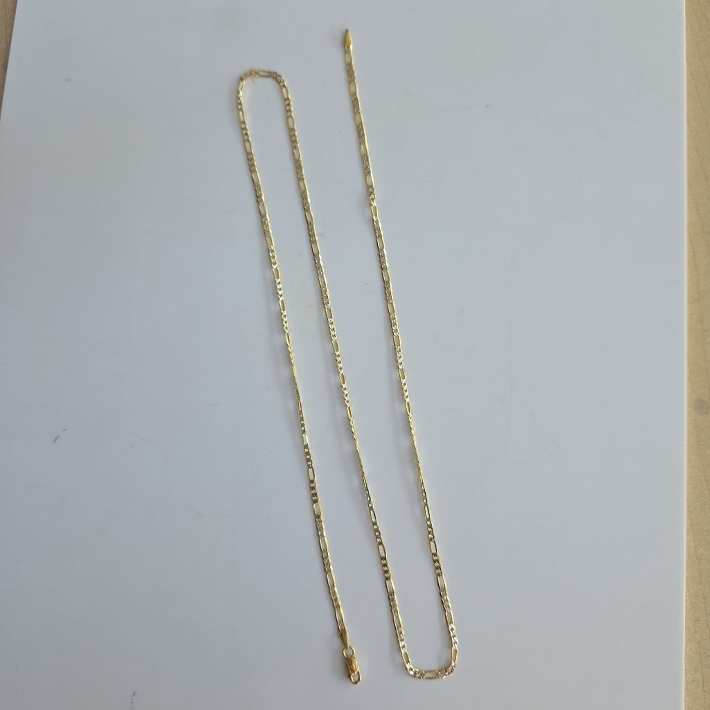 CADENAS CARTIER 3*1 DIAMANTADA ORO 14K 5.4 (NUEVO)