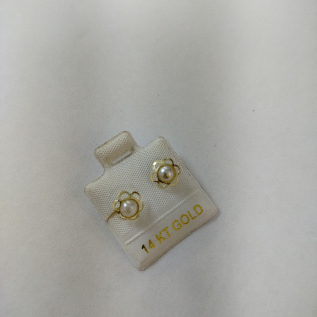 BROQUELES ORO 14K 1 (NUEVO)