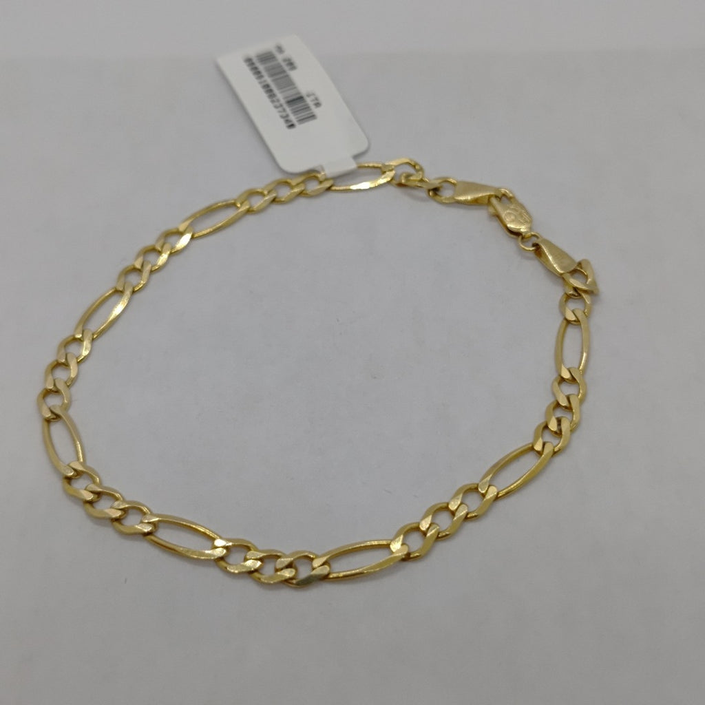 PULSERAS CABALLERO CARTIER 3*1 AMARILLA ORO 14K 5.1 (NUEVO)
