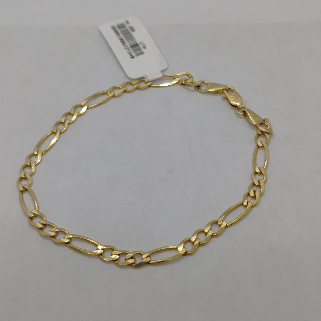 PULSERAS CABALLERO CARTIER 3*1 AMARILLA ORO 14K 5.1 (NUEVO)