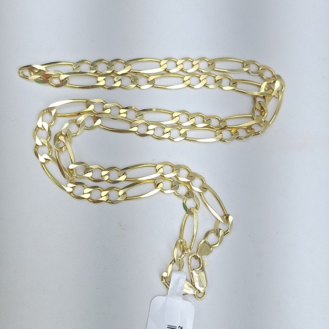 CADENAS CARTIER 3*1 AMARILLA ORO 14K 24.5 (NUEVO)