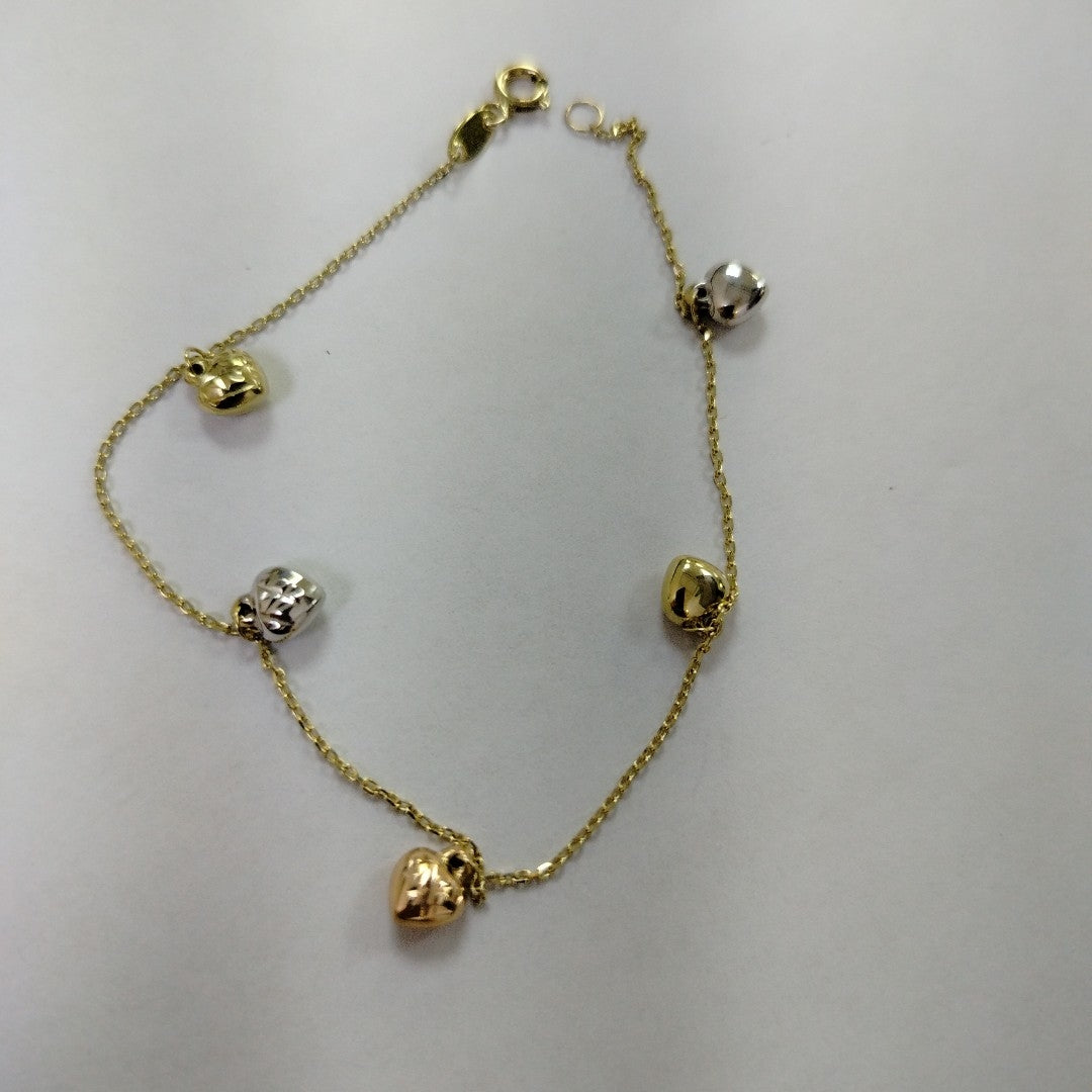 PULSERAS DAMA ORO 14K 2 (NUEVO)