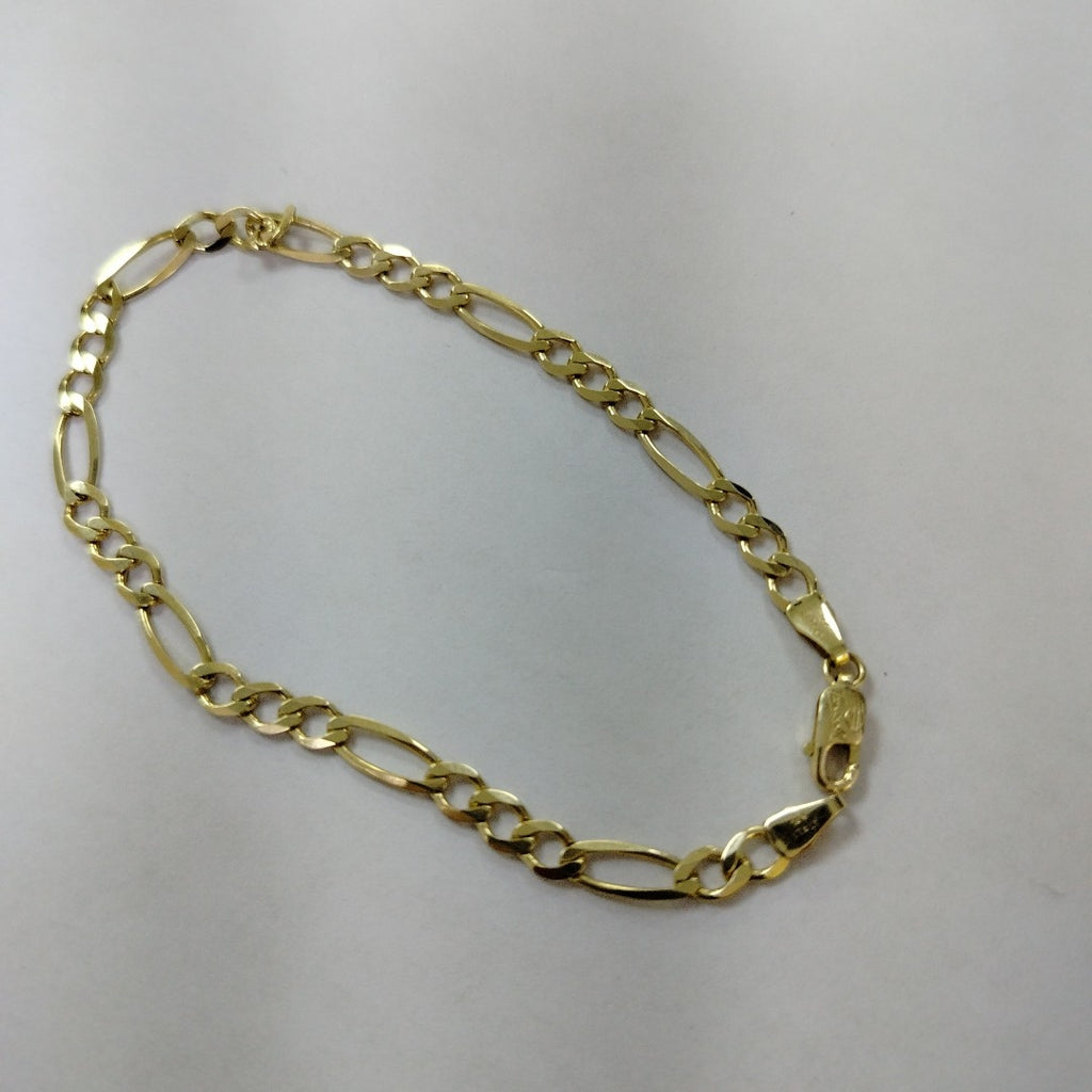 PULSERAS CABALLERO CARTIER 3*1 AMARILLA ORO 14K 4.7 (NUEVO)