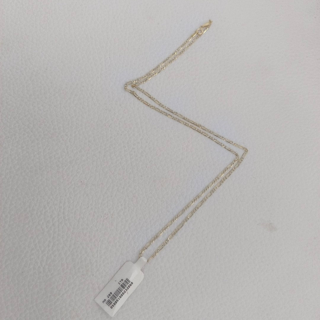 CADENAS CARTIER 3*1 DIAMANTADA ORO 14K 3.2 (NUEVO)