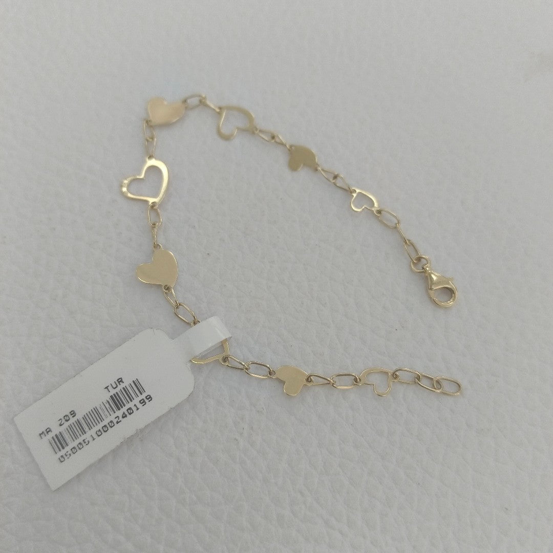 PULSERAS DAMA ORO 14K 2.7 (NUEVO)